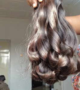 Dropshipping : Meilleur fournisseur de cheveux – Cheveux vietnamiens, 100% naturels, bouclés birmans, extensions de cheveux indiens bouclés lâches, cheveux humains bruts bouclés et volumineux - Product Image 1