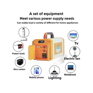 Estación de Energía Externa de Alta Capacidad con Batería de Iones de Litio para Sistema de Energía Solar, Puerto MPPT, Linterna y Encendedor EG006 - Product Image 2