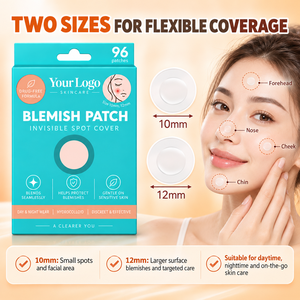 Dernier cri : Patch anti-acné invisible ultra-fin hydrocolloïde pour le jour et la nuit, qui protège et absorbe les imperfections et les fluides des boutons. - Product Image 4