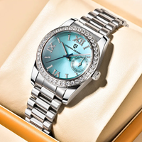 En stock 1 pièce, logo personnalisé, 50 pièces, montre-bracelet à quartz de luxe pour femme Pagani Design PD-1776 1776, fabricant OEM ODM, cadran élégant