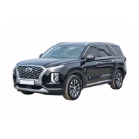 Palisade Noir 2022 Diesel Automatique 7 Places SUV Grand Format Coréen Volant à Gauche avec Sièges Ventilés pour l'Exportation