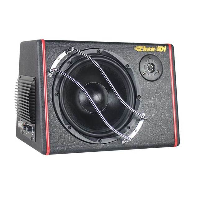 Zhan Di  AUDIO 10 Inch Subs with Box and Amp 12V Car Subwoofer  Subwoofer Car Audio Active 10 Subwoofer Speaker Box