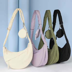 Sac fourre-tout en toile imprimée bio avec logo personnalisé, tissu écologique, sac réutilisable pour les courses - Product Image 3