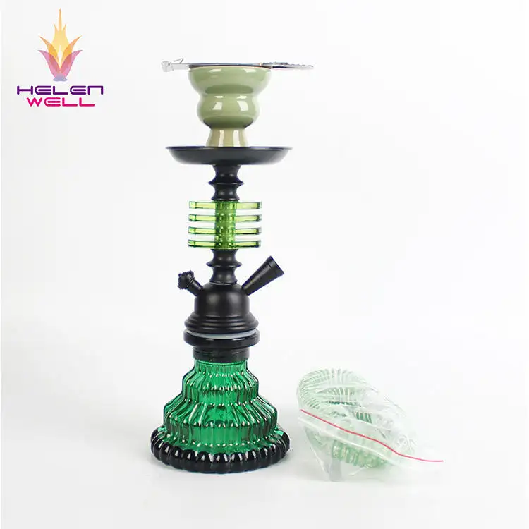 Le plus récent et le plus chaud petit narguilé matériel acrylique Portable fumer narguilé Shisha
