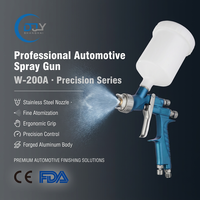 Pistolet de peinture HVLP à buse croisée 1,3 mm 1,4 mm pour application rapide, usage automobile, haute efficacité de transfert, OEM, gobelet 600 ml