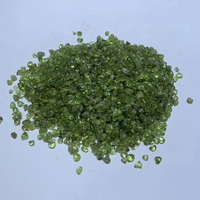 Pierre à aiguiser en pérpidon naturelle, magnifique pierre brute, gobelet olivine
