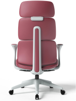 Chaise de bureau de direction en cuir - Design moderne, caractéristiques ergonomiques, 3 vérins pneumatiques, inclinaison à quatre vitesses avec verrouillage