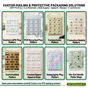 Buste per Spedizioni Personalizzate GDCX con Logo, Confezione da 500 Pezzi, Buste per Corriere 4X6, Buste in Polietilene Opaco 50 cm x 18 cm, 10X13 - Product Image 2