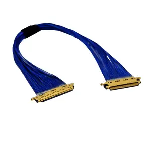 OEM ODM IPEX conector 30pin 20473 040T LVDS Cable montaje EDP pantalla línea médica ordenador tableta pantalla 0,4mm MCC 40AWG