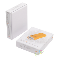Boîte cadeau en carton rigide blanc de luxe personnalisée, écologique, recyclable et réutilisable avec insert en mousse