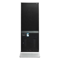 Programa de Afiliados: Soporte de Suelo para Señalización Digital LCD de 55 Pulgadas para Interiores, Gráficos Animados 4K, Pantalla de Menú Publicitario