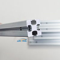 JunYang Alu Custom 6061 6063 T5 T6 anodisé CNC 1515 2020 3030 profilés en aluminium industriel profilés en aluminium extrudé