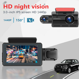 Cámara para Auto con Pantalla IPS de 3.0'', Grabador de Conducción con Doble Lente, Ángulo de Visión de 170°, Visión Nocturna para Estacionamiento y Reversa de Autos Q5 - Product Image 2