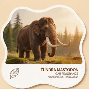 Diffuseur de parfum vintage <span class=keywords><strong>Mastodon</strong></span>, parfum de voiture Tundra <span class=keywords><strong>Mastodon</strong></span>, extrait naturel de plantes boisées et musquées - Product Image 1
