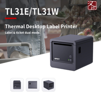 Impresora Térmica de Recibos HPRT TL31E con Cortador Automático de 80 mm, para Uso Comercial, con Conexión Bluetooth, USB y WIFI, Precio Económico