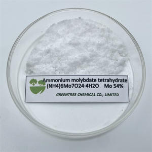 Precio al por mayor Trace Element Fertilizer CAS 12054-85-2 Molibdato de amonio Tetrahidratado (NH4)6Mo7O24 4H20 <span class=keywords><strong>Mo</strong></span> 54% - Product Image 2