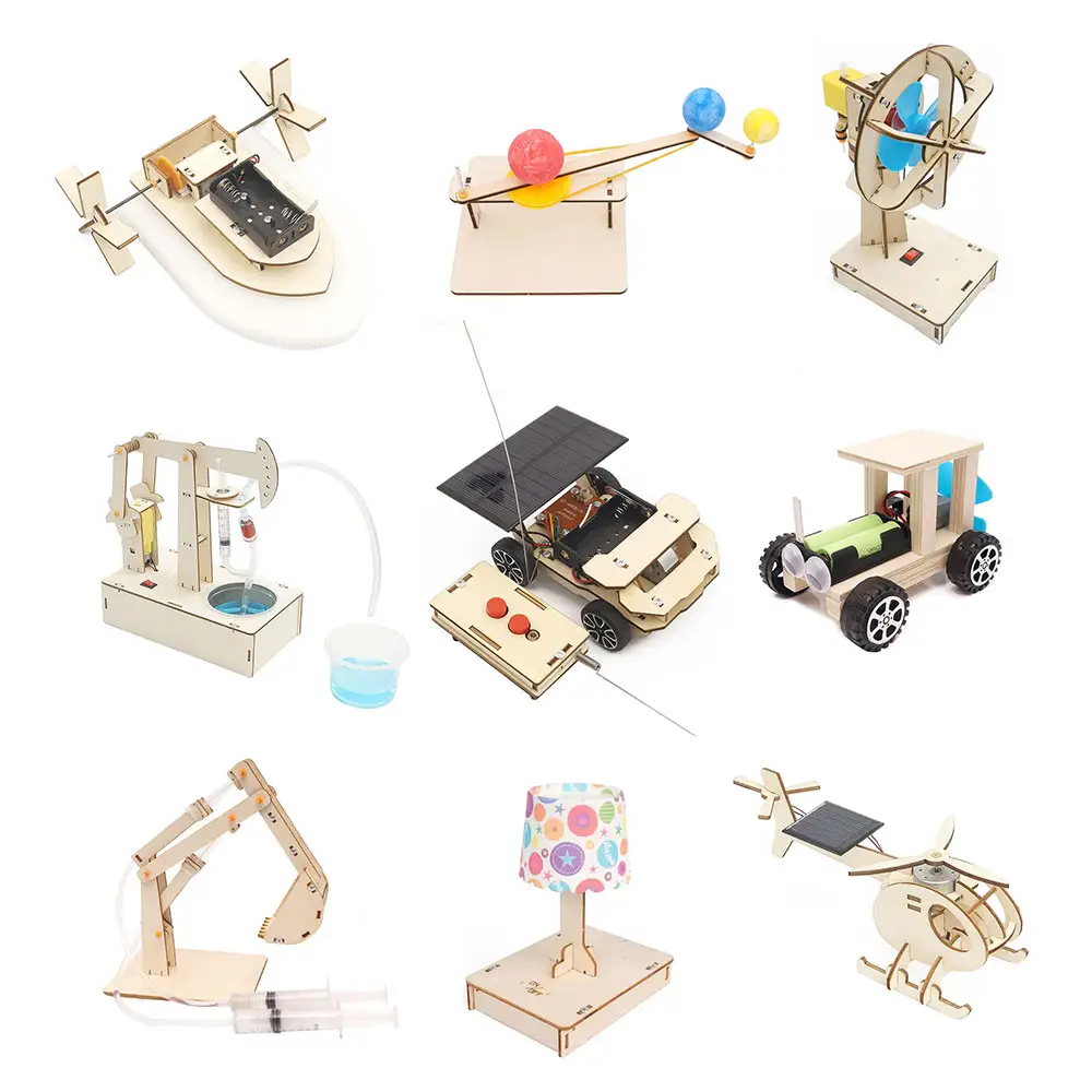 Diy Assemblage Stam Speelgoed Handgemaakt Educatief Speelgoed School Physics Project Science Experiment Kit Stam Kits Voor Kinderen