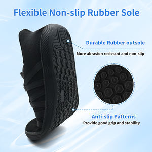 Tennis orthopédique sans lacet pour femmes, chaussures de marche pour hommes, respirantes, athlétiques, entraînement croisé, baskets pieds nus - Product Image 6