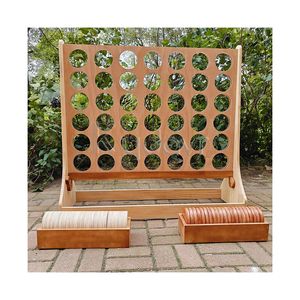 Commercio all'ingrosso su ordinazione di Carnevale prop mini legno puzzle interattivo di strategia di <span class=keywords><strong>dama</strong></span> giochi da tavolo per i bambini - Product Image 4