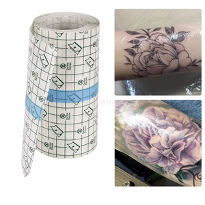 Vendaje de película para el cuidado posterior del tatuaje, segunda piel, curación, protección, levantamiento de senos transparente, vendajes adhesivos, suministros para <span class=keywords><strong>tatuajes</strong></span> - Product Image 3