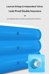 15010048 Fabricantes de Piscinas Inflables, Venta al por Mayor, Nueva <span class=keywords><strong>Piscina</strong></span> Familiar <span class=keywords><strong>Rectangular</strong></span> Azul y Blanca - Product Image 6