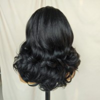 Perruques synthétiques Kemy Hair Kinky Straight Yaki Texuture avec bandeau, résistantes à la chaleur, sans colle, pour femmes noires