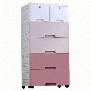 Single-Tier PP <b>Plastic</b> Baby Wardrobe <b>Storage</b> Cabinet Detachable <b>Storage</b> <b>Drawers</b> Multifunction Space-Saving Design for Tools - Product Image 3