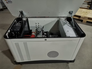 เชื้อเพลิงคู่! !! 60 เดซิเบล!!! เครื่อ<span class=keywords><strong>ง</strong></span>กำเนิดไฟฟ้าก๊าซธรรมชาติแบบเงียบพิเศษ POWERGEN NG/LPG ขนาด 10 กิโลวัตต์ พร้อมพัดลม สำหรับใช้สำรองไฟแบบตั้<span class=keywords><strong>ง</strong></span>พื้น - Product Image 2