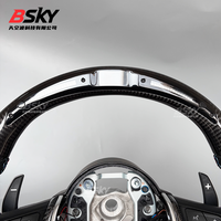 Volant sport en fibre de carbone personnalisé avec LED pour BMW F10 F20 F01 F02 F30 F31 F32 F33 F34 F36 F87 F80 F82 F10 E60 E70 E90