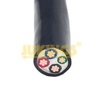 Câble électrique de bâtiment 4/3AWG+6/1AWG, fil de cuivre toronné résistant au soleil TC-ER, gaine en PVC THWN-2, câblage humide/sec, 90°, 600V