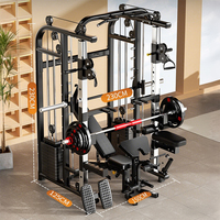 WENDY 2026 Nouvel équipement de fitness commercial : Station multifonctionnelle avec Cable Crossover, Power Squat Rack et Smith Machine