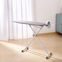Planche à repasser compacte de conception moderne pour la maison, table de repassage réglable en hauteur, pliable