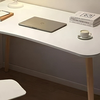YOUTAI Bureau d'ordinateur et chaise en bois légers et modernes de haute qualité pour la maison, la chambre à coucher et le bureau