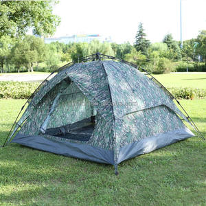Carpa de Camping Impermeable y Resistente al Sol, de Apertura Automática Rápida, para 3-4 Personas, Portátil, de Gran Espacio, en 3 Colores - Product Image 4