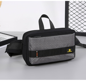 Fashion Unisex Shoulder Bag With Zipper Closure and Nylon Casual Lightweight Crossbody Bag <b>Vintage</b> square Design Small <b>Phone</b> Bag - Product Image 5