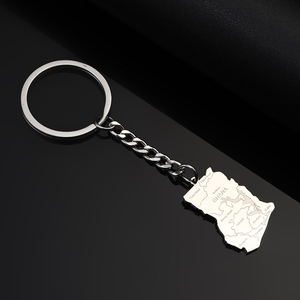 Accessoire Carte du Ghana, Souvenir Touristique, Cadeau, Vêtements Scolaires, Bijoux de <span class=keywords><strong>Mariage</strong></span>, Bracelet, Porte-clés Drapeau du Ghana, Breloque, Collier Métal Ghana - Product Image 2