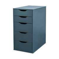 Meuble de rangement moderne YQ pour entrée et salon, avec tiroirs et étagères, structure stable en MDF, démontable, RAL personnalisable