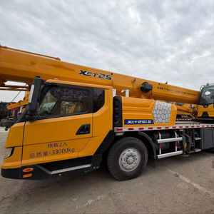 รถเครนติดรถบรรทุก X-C-M-G/SANYY XCT25 ขนาด 25 ตัน ขับเคลื่อนด้วยเครื่องยนต์ พร้อมบูมไฮดรอลิกขนาดเล็ก ความสูงยกสูงสุด 40 เมตร ในเซี่ยงไฮ้ - Product Image 1