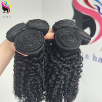 Lot de Cheveux Humains 100% Vierges Bruts, Alignés aux Cuticules, Grossiste, Kinky Curly, Origine Indienne, Brésilienne, Péruvienne, Vietnamienne, Qualité Supérieure