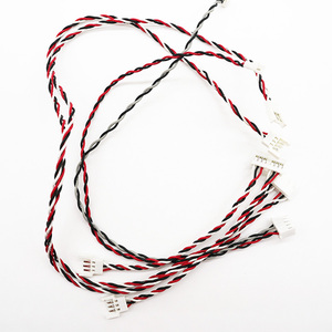 定制电源控制电缆 柔性多股铜线，带 PVC 绝缘层 扭绞线束 - Product Image 1