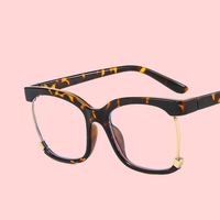 Montures de lunettes carrées unisexes tendance, anti-lumière bleue, de haute qualité, polyvalentes, pour la lecture