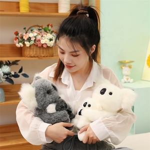 Tùy chỉnh siêu mềm mờ Koala gấu sang trọng Keychain dễ thương PP bông đầy đồ chơi trẻ em và quà tặng khuyến mãi - Product Image 3