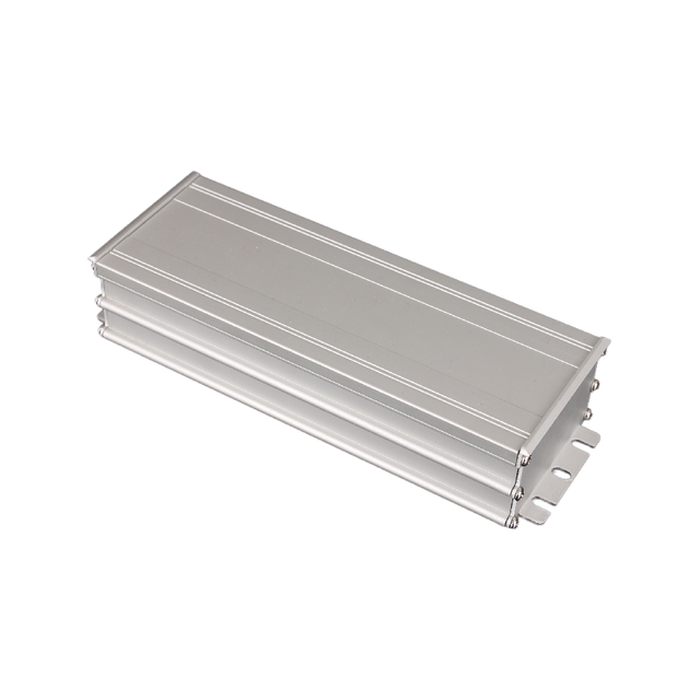 Professional Manufacturer CNC Custom Extrusion Al 6063 Square Aluminum Enclosure Box Bending Cutting Welding Anodized Silver