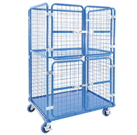 Tables de promotion pliables en métal pour un stockage et un affichage pratiques