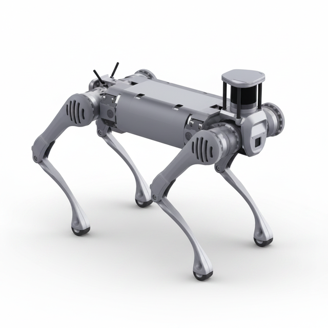Unitree B2 Industrial Quadruped Robot IP67 Waterproof 6m/s Speed 120kg Load LiDAR AI Control for Inspection & Rescue