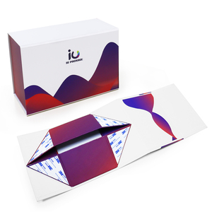 Custom logo Luxury Magnetic Foldable <b>Boxes</b> with Magnetic Closure Lid - Product Image 2