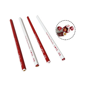 Dễ thương hình trái tim HB bút chì với UV <span class=keywords><strong>in</strong></span> logo tùy chỉnh thiết kế mới tim màu bút chì Quà tặng khuyến mãi bút chì - Product Image 1