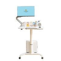 Bureau réglable en hauteur pour étudiants, bureau à domicile pour petits appartements, table d'étude mobile, poste de travail pliable pour ordinateur avec roulettes