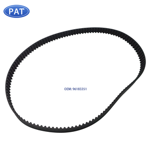 Courroie de distribution pour Chevrolet Aveo 1.6 GM LacetII Ranos Rezo Nubira, courroie serpentine I05492574 96183352 96183351 127RU25.4 - Product Image 1