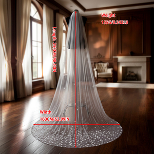 <span class=keywords><strong>Voile</strong></span> <span class=keywords><strong>de</strong></span> fleur <span class=keywords><strong>de</strong></span> perle romantique <span class=keywords><strong>de</strong></span> longueur <span class=keywords><strong>de</strong></span> chapelle YouLaPan V320 avec des fleurs 3D à couche unique pour <span class=keywords><strong>la</strong></span> saison <span class=keywords><strong>de</strong></span> mariage <span class=keywords><strong>de</strong></span> <span class=keywords><strong>la</strong></span> mariée - Product Image 6